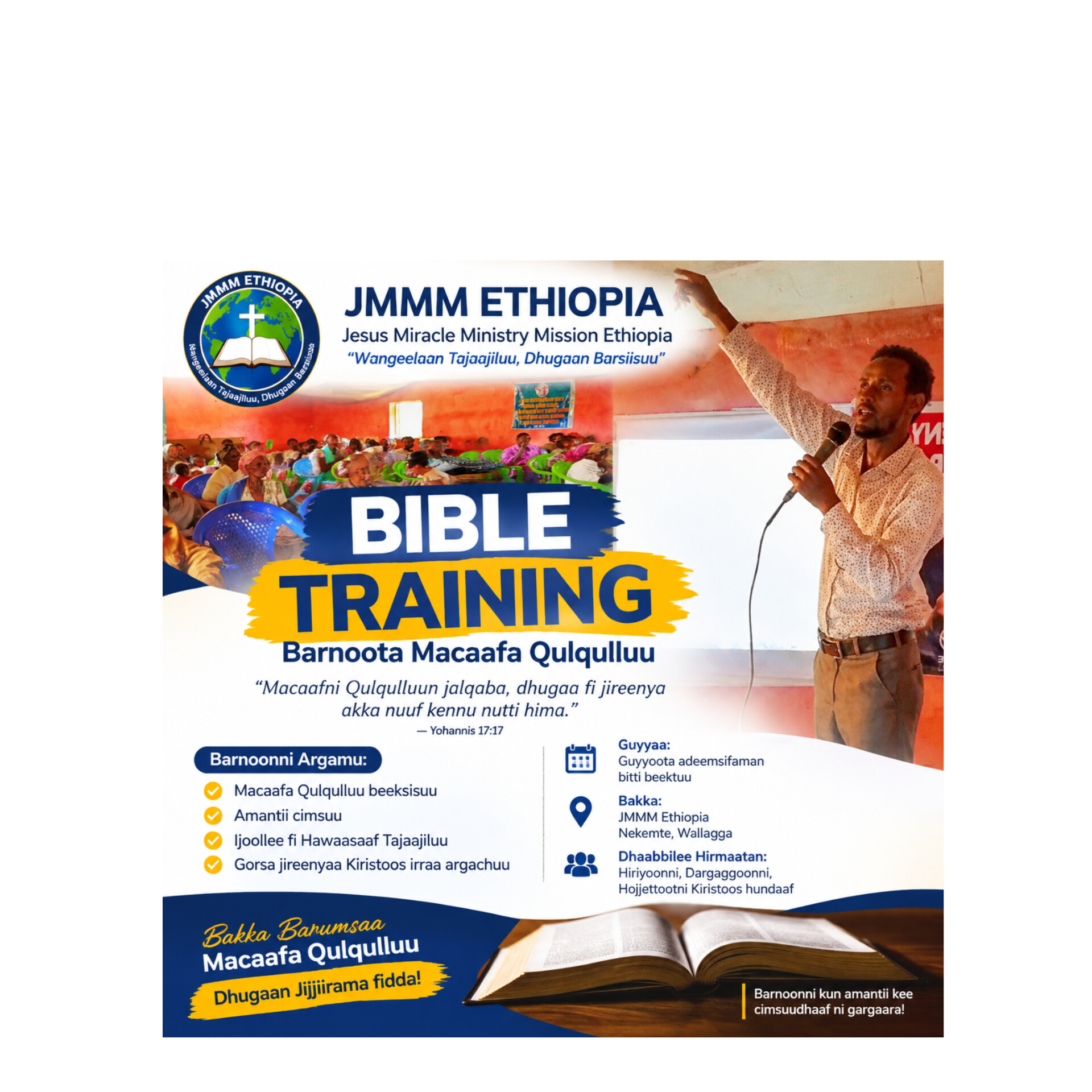 JMMM Ethiopia Bible Training Photo 3